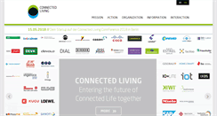 Desktop Screenshot of connected-living.org